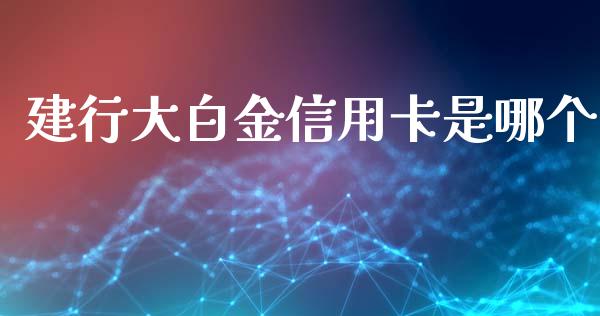 建行大白金信用卡是哪个_保险问答_第1张_财经百问网 建行大白金信用卡是哪个_https://cj002.lansai.wang_保险问答_第1张