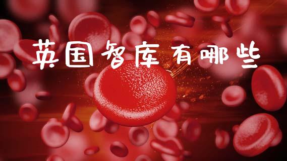 英国智库有哪些_https://cj002.lansai.wang_股市问答_第1张