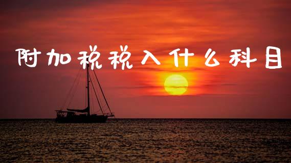 附加税税入什么科目_https://cj002.lansai.wang_会计问答_第1张