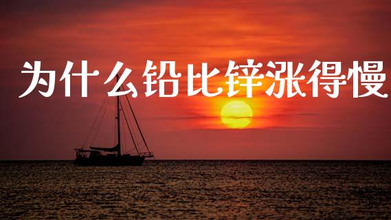 为什么铅比锌涨得慢_https://cj002.lansai.wang_金融问答_第1张