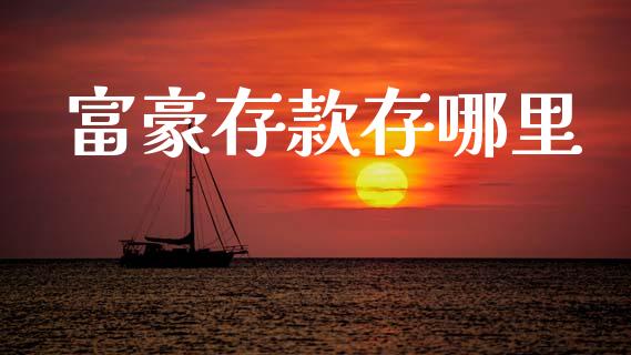 富豪存款存哪里_https://cj002.lansai.wang_期货问答_第1张