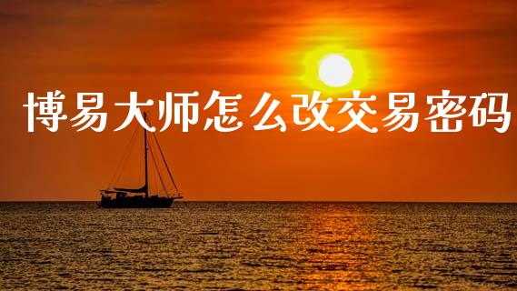 博易大师怎么改交易密码_金融问答_第1张_财经百问网 博易大师怎么改交易密码_https://cj002.lansai.wang_金融问答_第1张