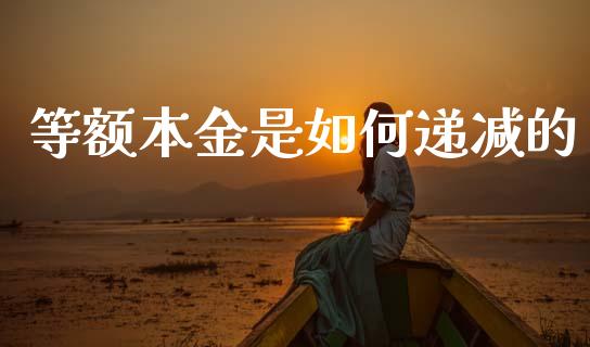 等额本金是如何递减的_https://cj002.lansai.wang_股市问答_第1张