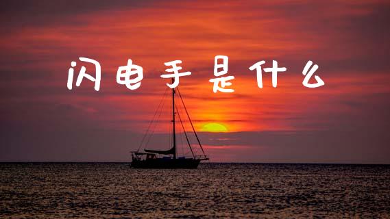 闪电手是什么_https://cj002.lansai.wang_期货问答_第1张