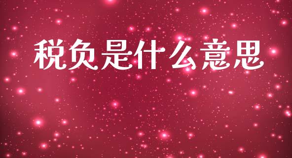 税负是什么意思_https://cj002.lansai.wang_会计问答_第1张