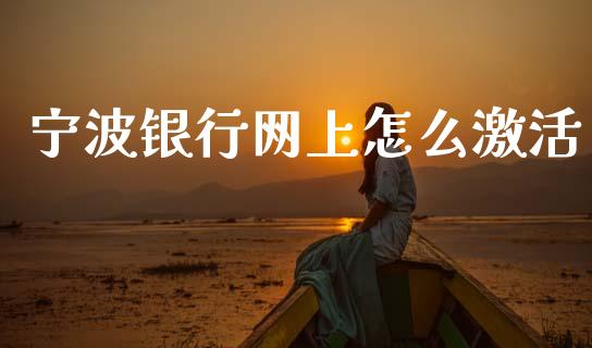 宁波银行网上怎么激活_https://cj002.lansai.wang_金融问答_第1张