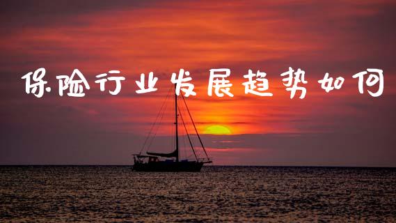 保险行业发展趋势如何_https://cj002.lansai.wang_期货问答_第1张