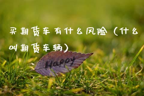 买期货车有什么风险(什么叫期货车辆)_财经百问_第1张_财经百问网 买期货车有什么风险(什么叫期货车辆)_https://cj002.lansai.wang_财经百问_第1张