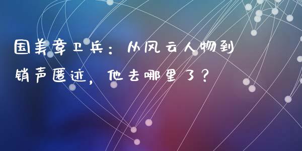 国美章卫兵：从风云人物到销声匿迹，他去哪里了？_https://cj002.lansai.wang_保险问答_第1张