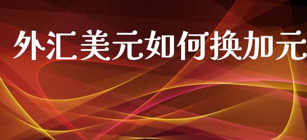外汇美元如何换加元_https://cj002.lansai.wang_财经问答_第1张