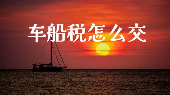 车船税怎么交_https://cj002.lansai.wang_保险问答_第1张