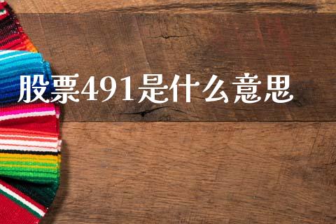 股票491是什么意思_https://cj002.lansai.wang_金融问答_第1张