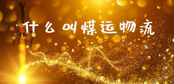 什么叫煤运物流_https://cj002.lansai.wang_理财问答_第1张