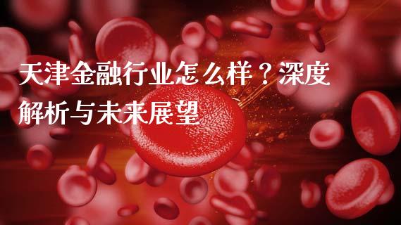 天津金融行业怎么样？深度解析与未来展望_https://cj002.lansai.wang_期货问答_第1张