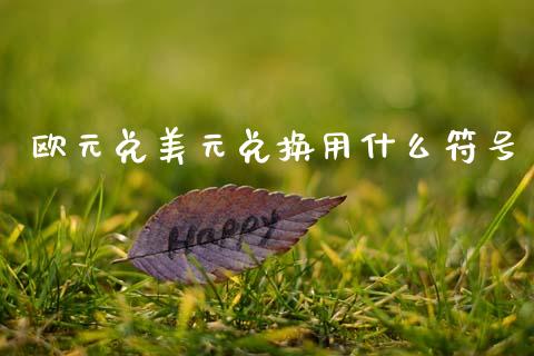 欧元兑美元兑换用什么符号_https://cj002.lansai.wang_财经问答_第1张