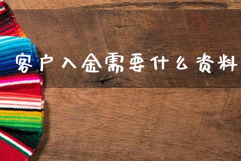 客户入金需要什么资料_https://cj002.lansai.wang_会计问答_第1张