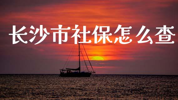 长沙市社保怎么查_https://cj002.lansai.wang_保险问答_第1张