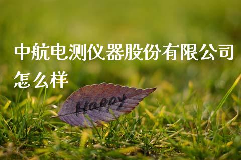 中航电测仪器股份有限公司怎么样_https://cj002.lansai.wang_财经百问_第1张