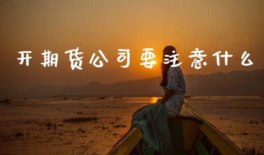 开期货公司要注意什么_https://cj002.lansai.wang_股市问答_第1张