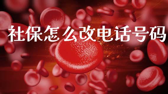 社保怎么改电话号码_https://cj002.lansai.wang_保险问答_第1张