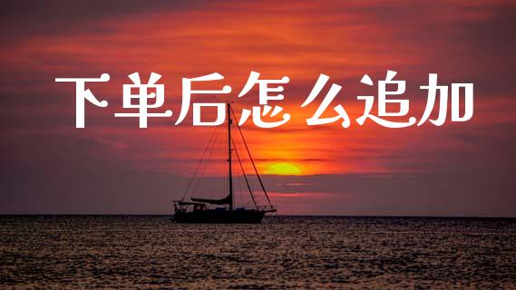 下单后怎么追加_财经问答_第1张_财经百问网 下单后怎么追加_https://cj002.lansai.wang_财经问答_第1张