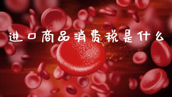 进口商品消费税是什么_https://cj002.lansai.wang_会计问答_第1张