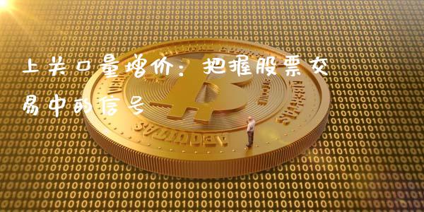 上关口量增价：把握股票交易中的信号_https://cj002.lansai.wang_金融问答_第1张
