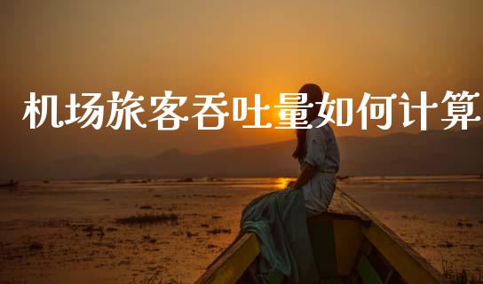 机场旅客吞吐量如何计算_https://cj002.lansai.wang_金融问答_第1张