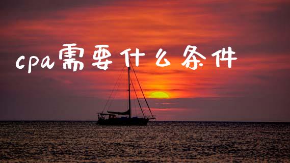 cpa需要什么条件_https://cj002.lansai.wang_会计问答_第1张