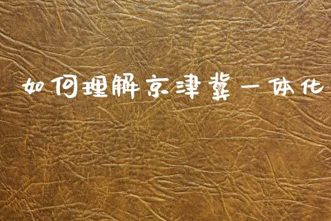 如何理解京津冀一体化_https://cj002.lansai.wang_财经百问_第1张
