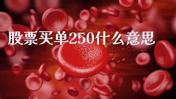 股票买单250什么意思_https://cj002.lansai.wang_金融问答_第1张