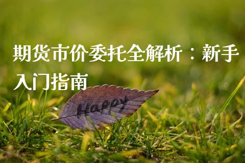 期货市价委托全解析：新手入门指南_https://cj002.lansai.wang_会计问答_第1张