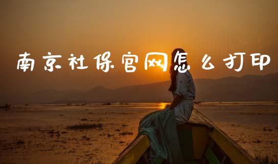 南京社保官网怎么打印_https://cj002.lansai.wang_保险问答_第1张