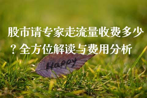 股市请专家走流量收费多少？全方位解读与费用分析_https://cj002.lansai.wang_保险问答_第1张