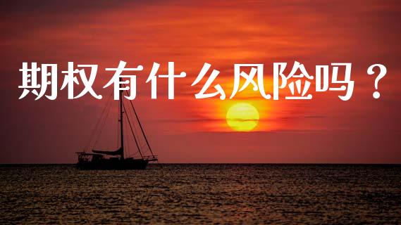 期权有什么风险吗？_https://cj002.lansai.wang_财经问答_第1张