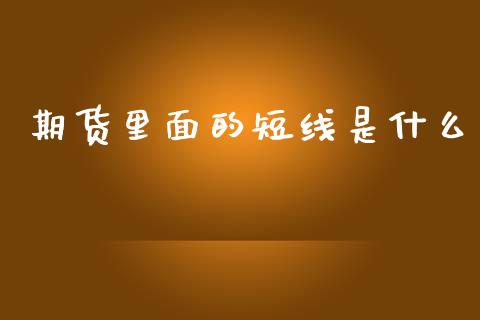 期货里面的短线是什么_股市问答_第1张_财经百问网 期货里面的短线是什么_https://cj002.lansai.wang_股市问答_第1张