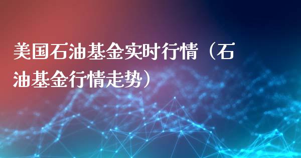 美国石油基金实时行情(石油基金行情走势)_期货问答_第1张_财经百问网 美国石油基金实时行情(石油基金行情走势)_https://cj002.lansai.wang_期货问答_第1张