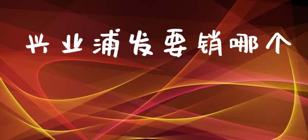 兴业浦发要销哪个_https://cj002.lansai.wang_股市问答_第1张