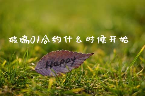 玻璃01合约什么时候开始_https://cj002.lansai.wang_会计问答_第1张