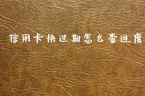 信用卡快过期怎么查进度_https://cj002.lansai.wang_金融问答_第1张