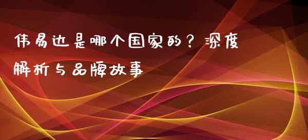 伟易达是哪个国家的？深度解析与品牌故事_https://cj002.lansai.wang_财经百问_第1张