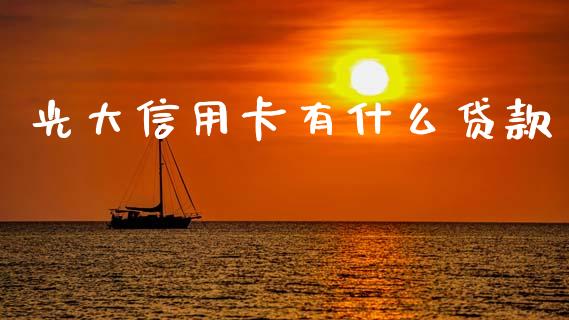 光大信用卡有什么贷款_https://cj002.lansai.wang_金融问答_第1张