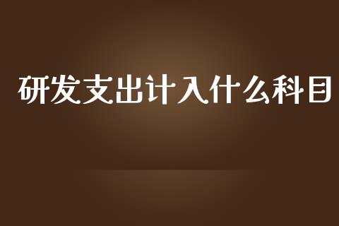 研发支出计入什么科目_https://cj002.lansai.wang_会计问答_第1张