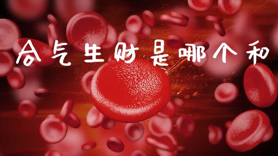 合气生财是哪个和_https://cj002.lansai.wang_股市问答_第1张