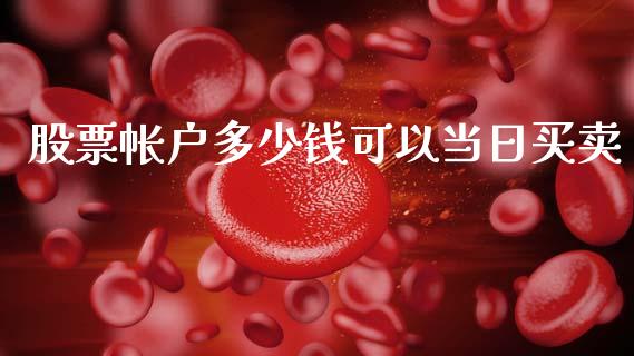 股票帐户多少钱可以当日买卖_https://cj002.lansai.wang_财经问答_第1张