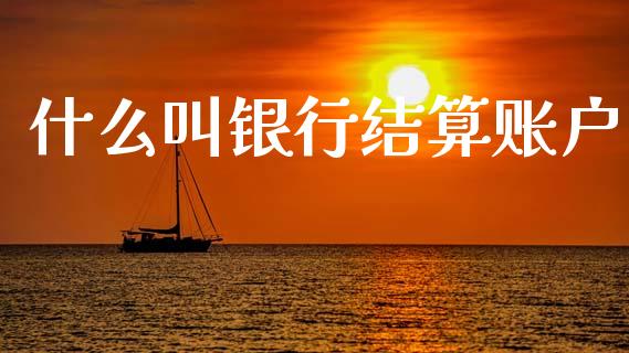 什么叫银行结算账户_https://cj002.lansai.wang_会计问答_第1张