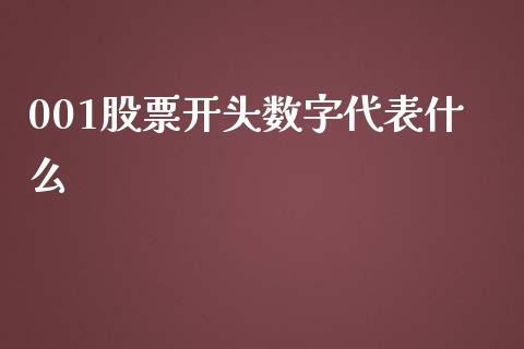 001股票开头数字代表什么_https://cj002.lansai.wang_期货问答_第1张