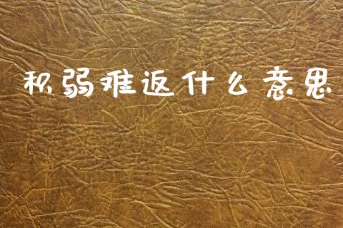 积弱难返什么意思_https://cj002.lansai.wang_期货问答_第1张