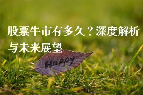 股票牛市有多久？深度解析与未来展望_https://cj002.lansai.wang_期货问答_第1张