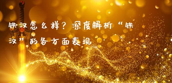 铁汉怎么样？深度解析“铁汉”的各方面表现_https://cj002.lansai.wang_财经问答_第1张